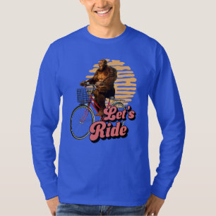 Camiseta Aventura en bicicleta en el bosque Sasquatch