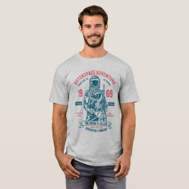 Camiseta Aventura en el espacio exterior 1969, Paseo lunar,