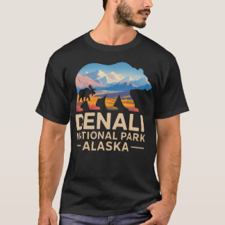 Camiseta Aventura en el Parque Nacional Denali Alaska