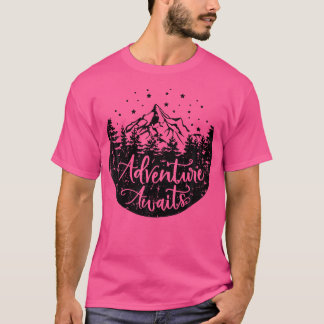 Camiseta Aventura En La Excelente Terraza Para Camping