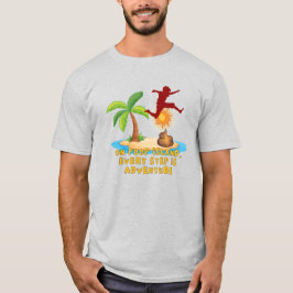 Camiseta Aventura en la isla Poop