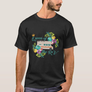 Camiseta Aventura en RV para mujeres divertida Reina del ca