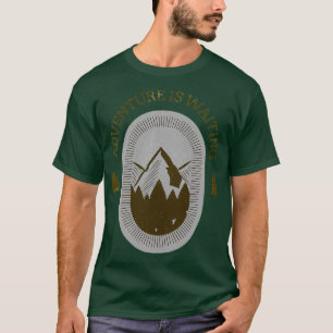 Camiseta AVENTURA ES ESPERANDO A QUE LAS Montañas Sean2