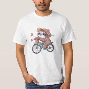 Camiseta Aventura eslovaca en bicicleta, eslogan suave en b