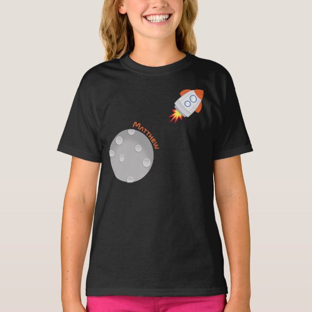 Camiseta Aventura Espacial (Anverso)