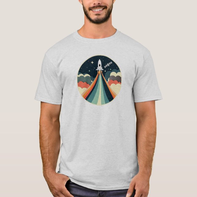 Camiseta Aventura espacial (Anverso)
