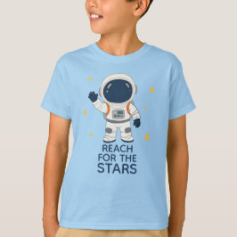 Camiseta Aventura espacial de astronauta: alcanzar las estr