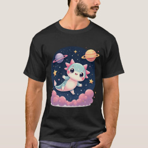 Camiseta Aventura Espacial del Ajolote Cósmico - Galaxia Ka