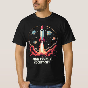 Camiseta Aventura espacial Huntsville Rocket City