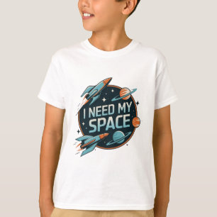 Camiseta Aventura espacial: Necesito mi espacio