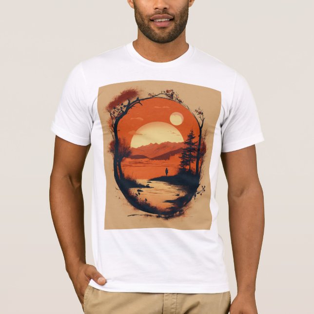 Camiseta "Aventura espera" (Anverso)