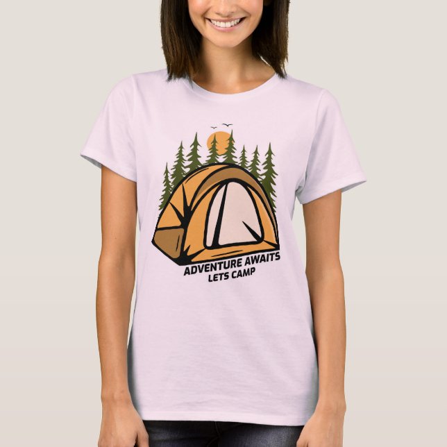 CAMISETA AVENTURA ESPERA EL CAMPAMENTO DE LEYES (Anverso)