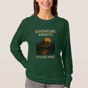 Camiseta Aventura Espera Explora Más Colección
