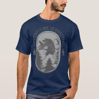 Camiseta AVENTURA ESTÁ SIN TShirt clásico