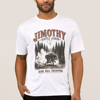 Camiseta Aventura forestal de vida silvestre vintage de Jim