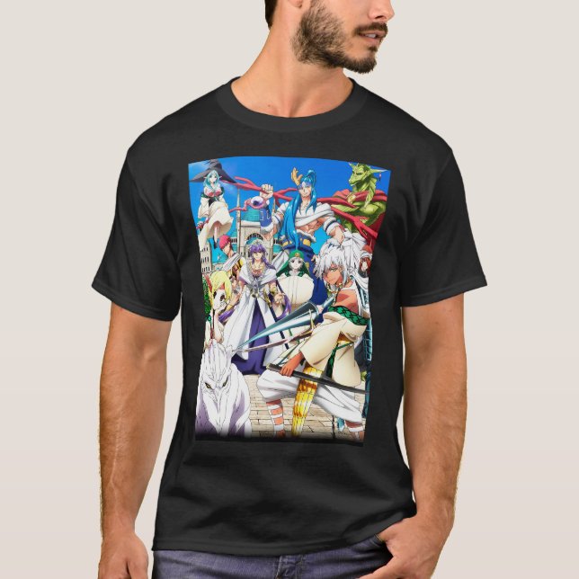 Camiseta Aventura Magi de Sinbad (Anverso)