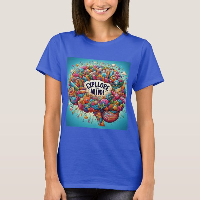 Camiseta Aventura mental Explora tu mente (Anverso)