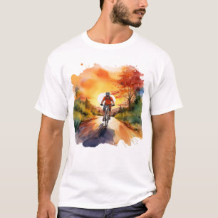 Camiseta Aventura para ciclismo de otoño - Paseo en bicicle