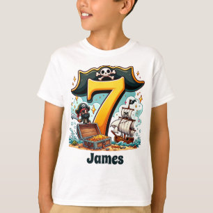 Camiseta Aventura pirata - Celebrando 7 Mares de Diversión