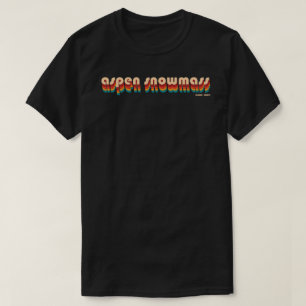Camiseta Aventura Retro Aspen SnowMass Ski
