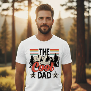 Camiseta Aventura Retro El Papá Genial Montaña Vintage 