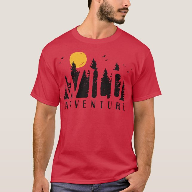 Camiseta Aventura Salvaje (Anverso)