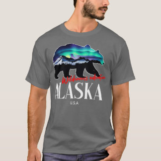 Camiseta Aventura salvaje Alaska USA TShirt