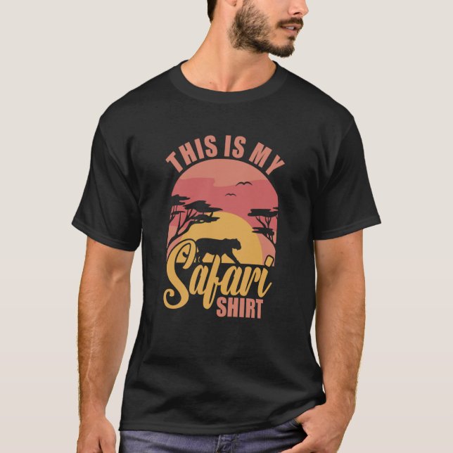 Camiseta Aventura salvaje en África Este Es Mi Safari (Anverso)