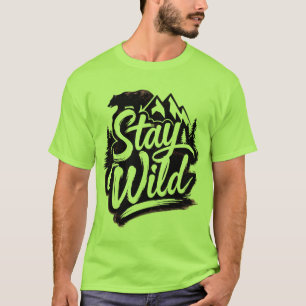 Camiseta Aventura Salvaje y Libertad
