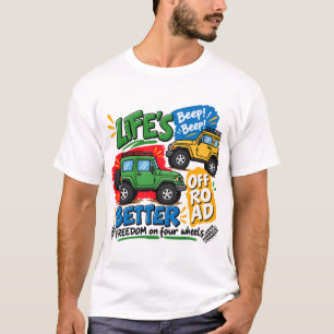Camiseta Aventura Todo Terreno Libertad 4x4 en Cuatro Rueda