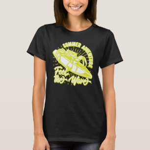 Camiseta Aventura Veraniega La Playa Del Surf Wave Surfing