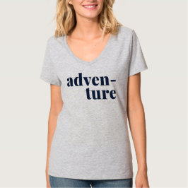Camiseta Aventura Viajes y Naturaleza Lover Textos Diseño