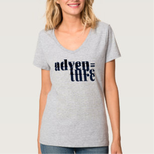 Camiseta Aventura Viajes y Naturaleza Lover Textos Diseño