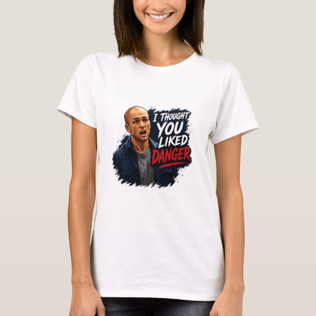 Camiseta Aventura y peligro (Anverso)