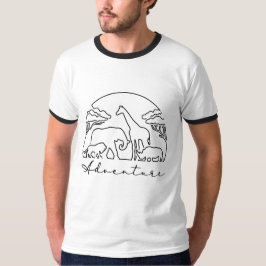 Camiseta Aventura y Safari en África