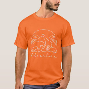 Camiseta Aventura y Safari en África