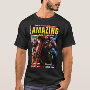 Camiseta Aventuras asombrosas #2 Historieta de Ciencia Ficc