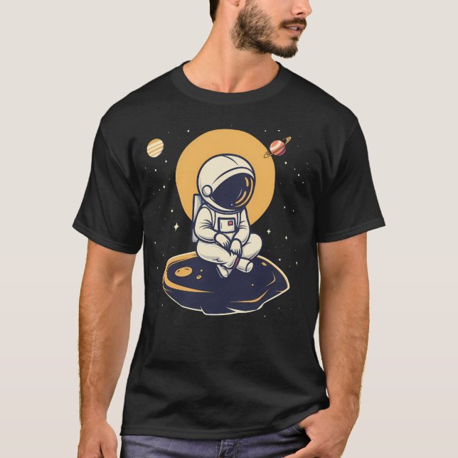Camiseta Aventuras Astronautas De Sueños Cósmicos En Explot (Anverso)