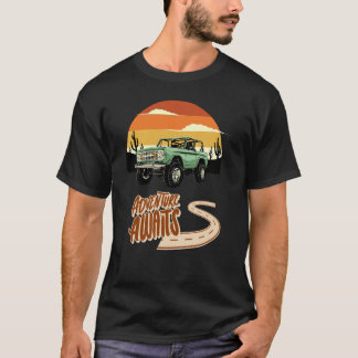 Camiseta Aventuras de aventura - Camping fuera de carretera