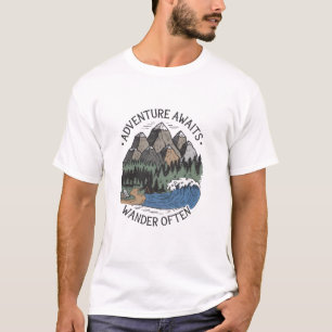 Camiseta Aventuras de aventura: Wander A Menudo