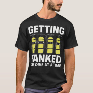 Camiseta Aventuras de Buceo Una Inmersión a la Vez Adv