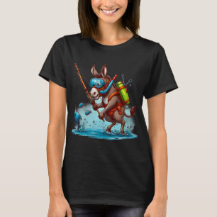 Camiseta Aventuras de Burro Caprichoso: Snorkel y Pesca