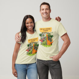 Camiseta aventuras de DINOSAURIOS PREHISTÓRICOS CITAS