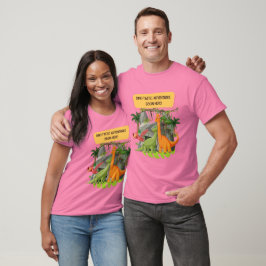 Camiseta aventuras de DINOSAURIOS PREHISTÓRICOS CITAS