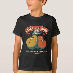 Camiseta Aventuras de Escalada en Bloques ¡Escalad!
