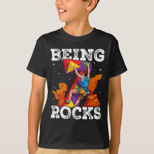 Camiseta Aventuras de escalada en roca de 7 años Cumpleaños