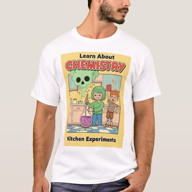 Camiseta Aventuras de laboratorio en casa (Anverso)