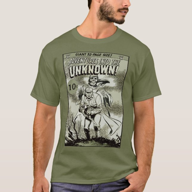 Camiseta Aventuras de los años 50 en lo DESCONOCIDO! Camise (Anverso)