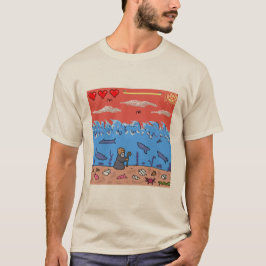 Camiseta Aventuras de Moses de 8 bits
