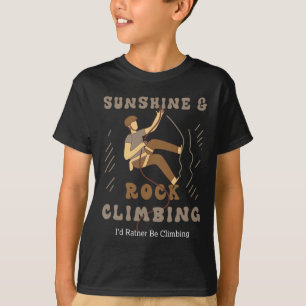 Camiseta Aventuras de naturaleza de sol y escalada Afición